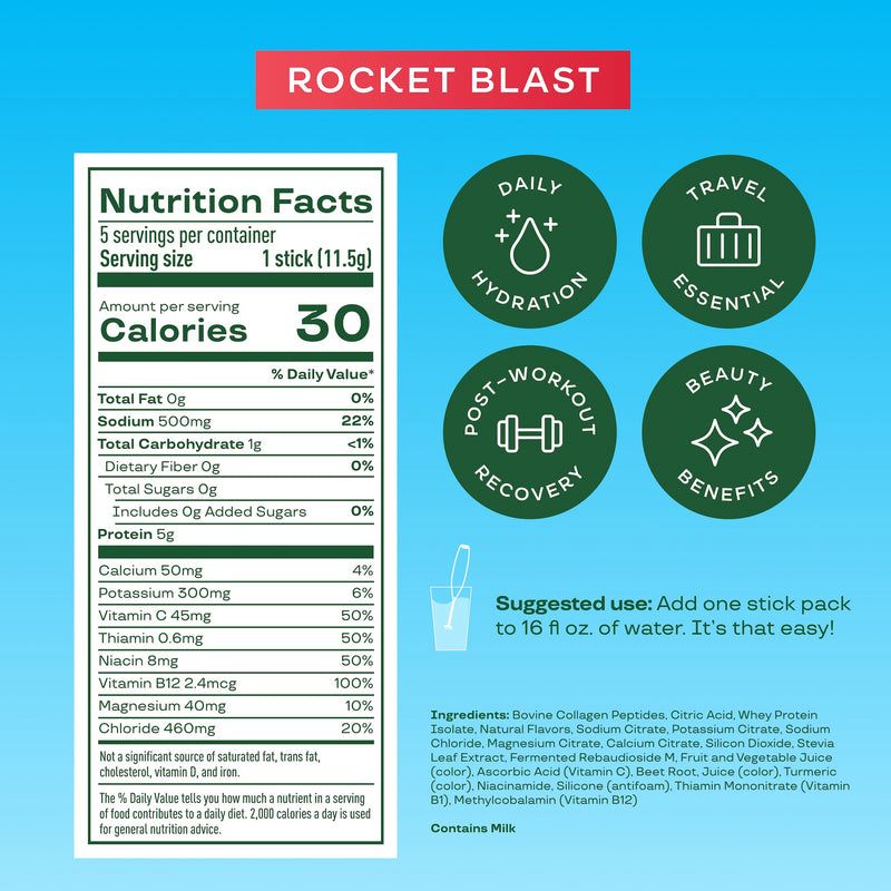Bloom Wellness™ Daily Hydration + Collagen